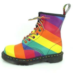 BLACK FRIDAY SALE - Dr.Martens Pride Rainbow Unisex Boots! New! FREE SHIPPING